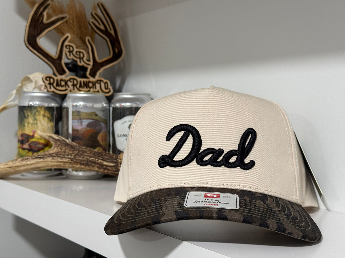 Dad Puff embroidery