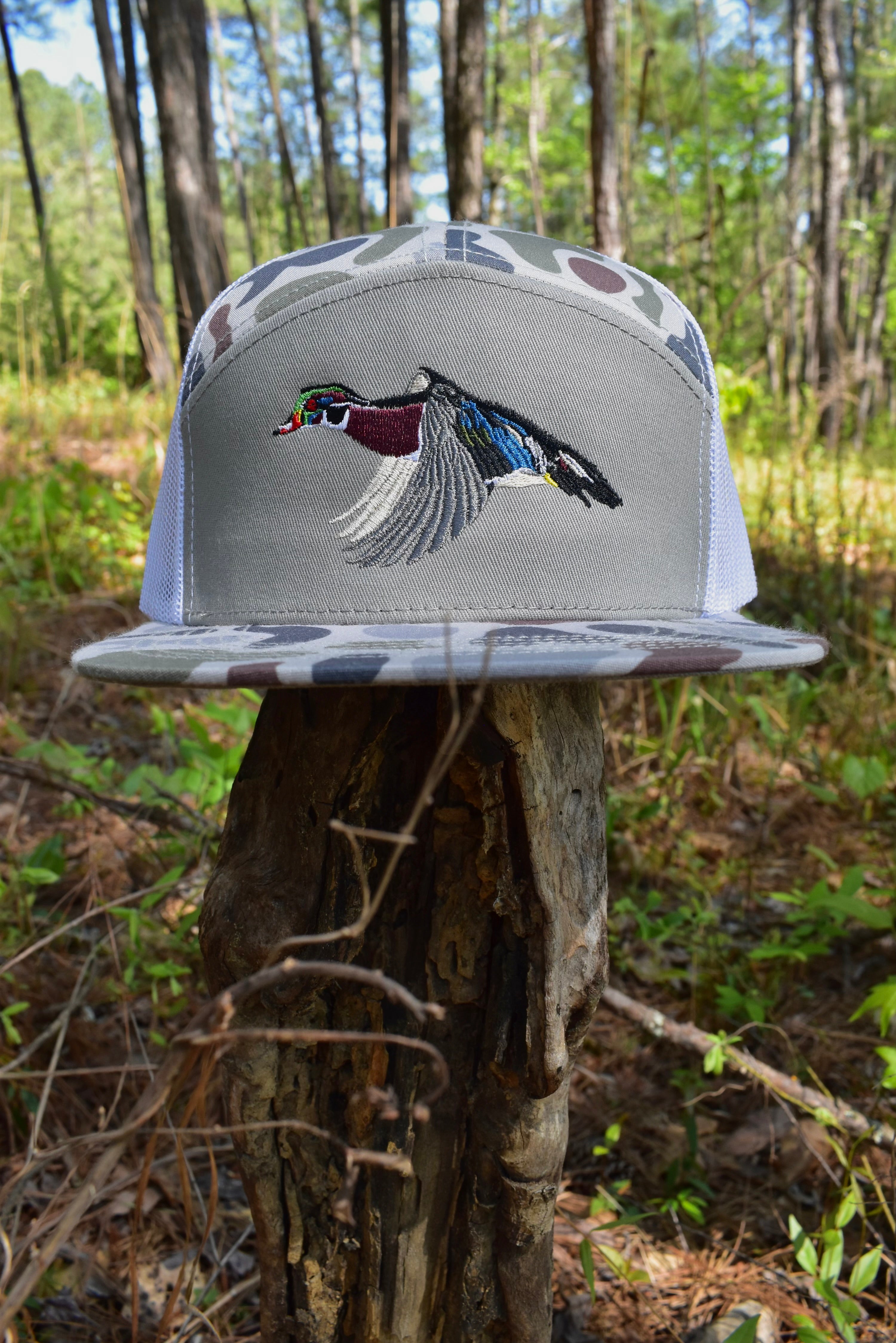 Wood duck flying – Rack Ranch Co