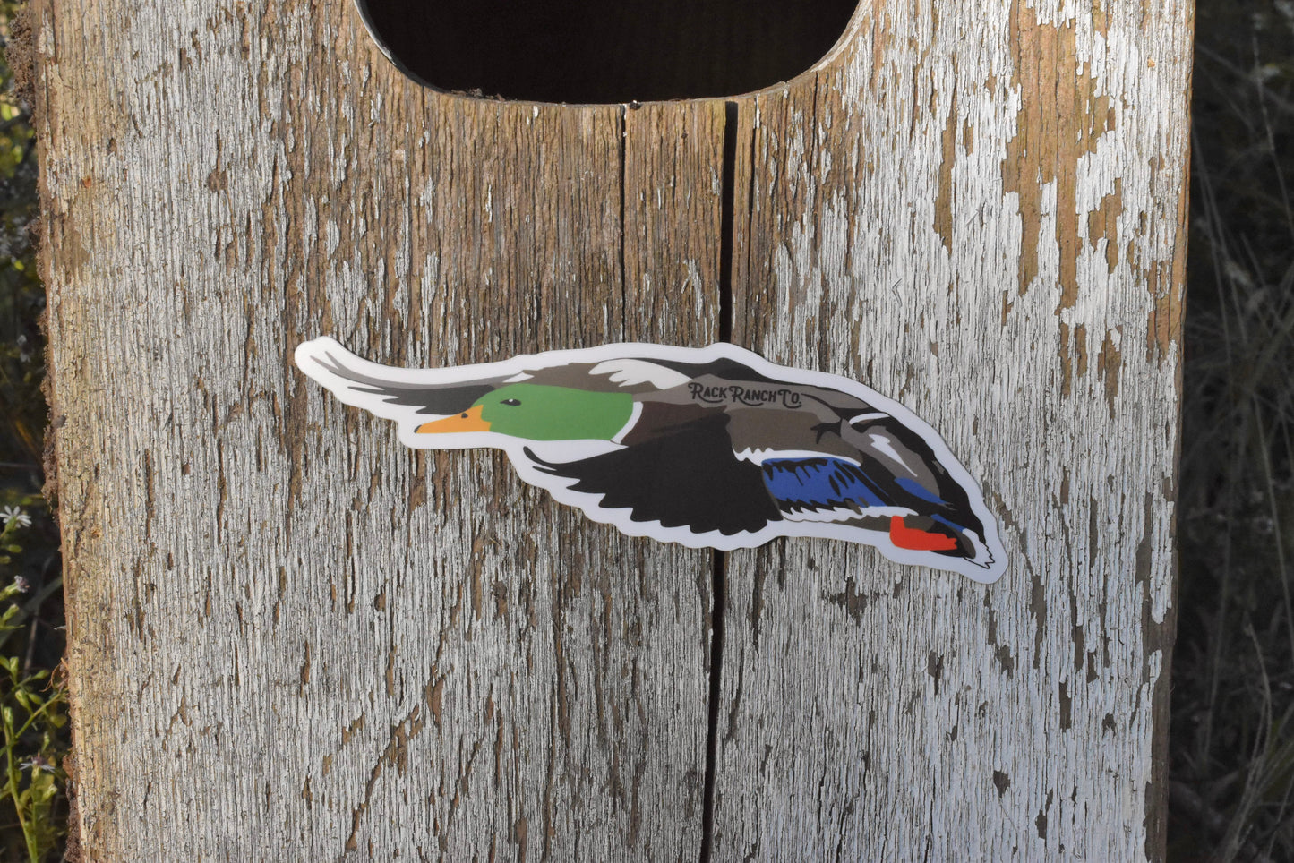 Rack Ranch Co Mallard sticker