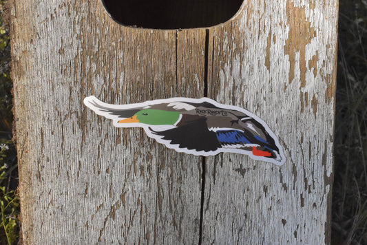 Rack Ranch Co Mallard sticker