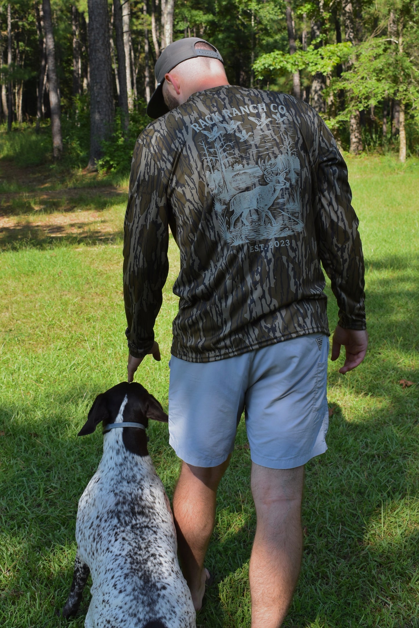 Swamp Buck Mossy Oak Bottomland lightweight long sleeve shirt