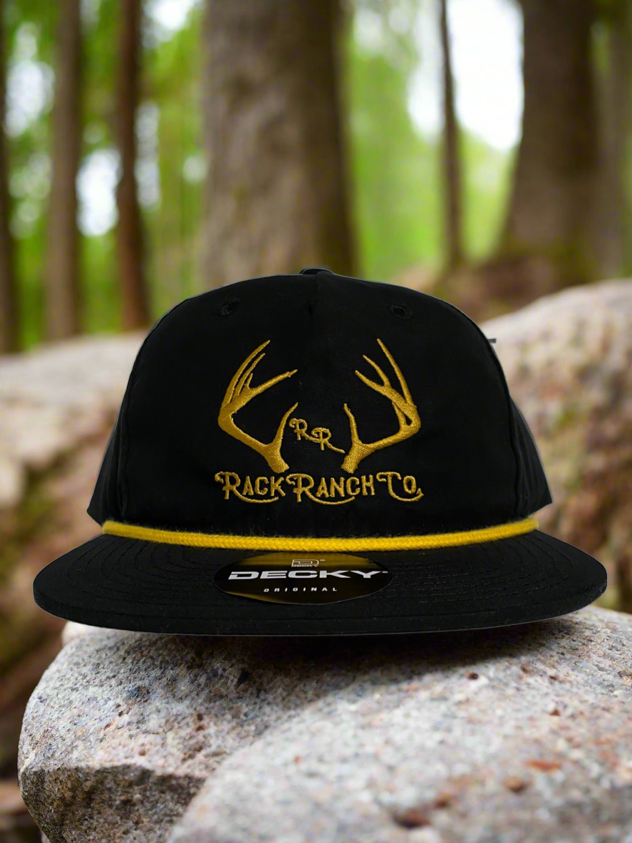 Rack Ranch Co Logo rope hat