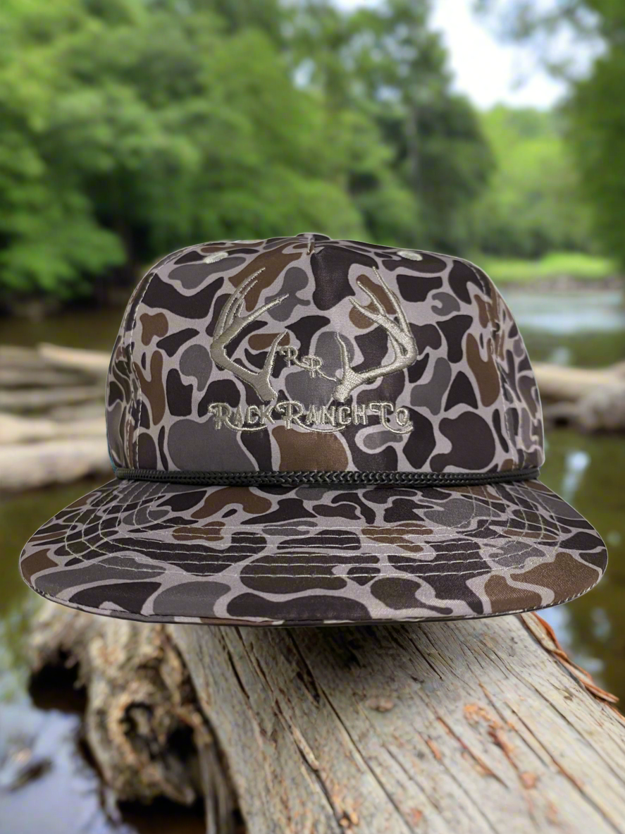 Rack Ranch Co Logo rope hat