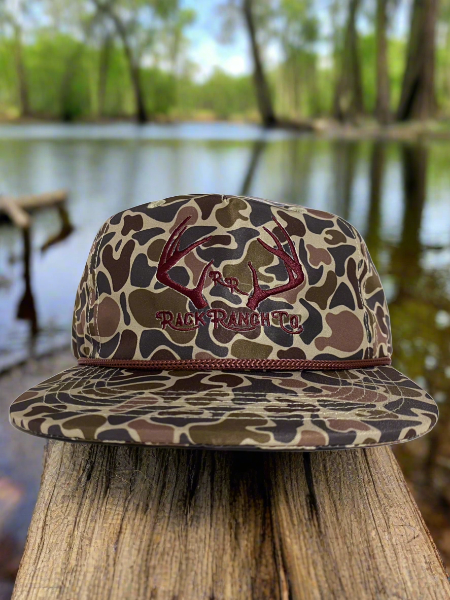 Rack Ranch Co Logo rope hat