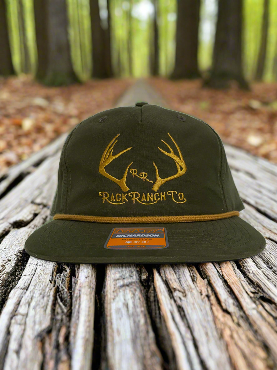 Rack Ranch Co Logo rope hat