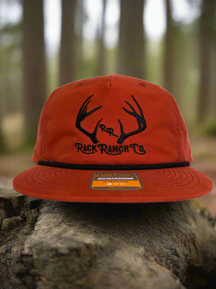 Rack Ranch Co Logo rope hat