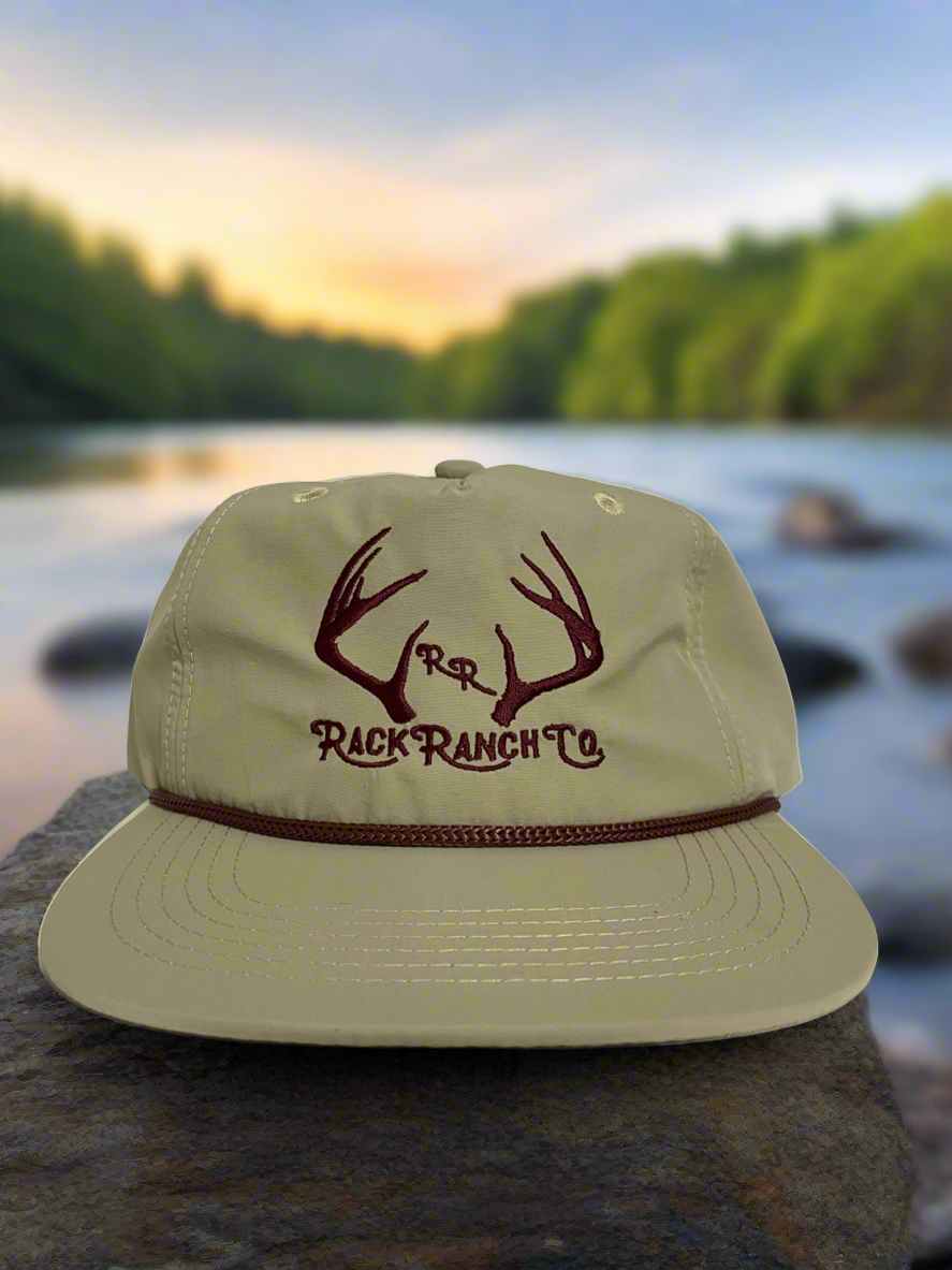 Rack Ranch Co Logo rope hat