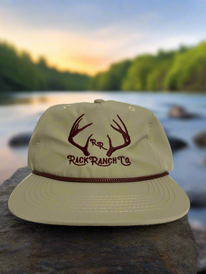 Rack Ranch Co Logo rope hat