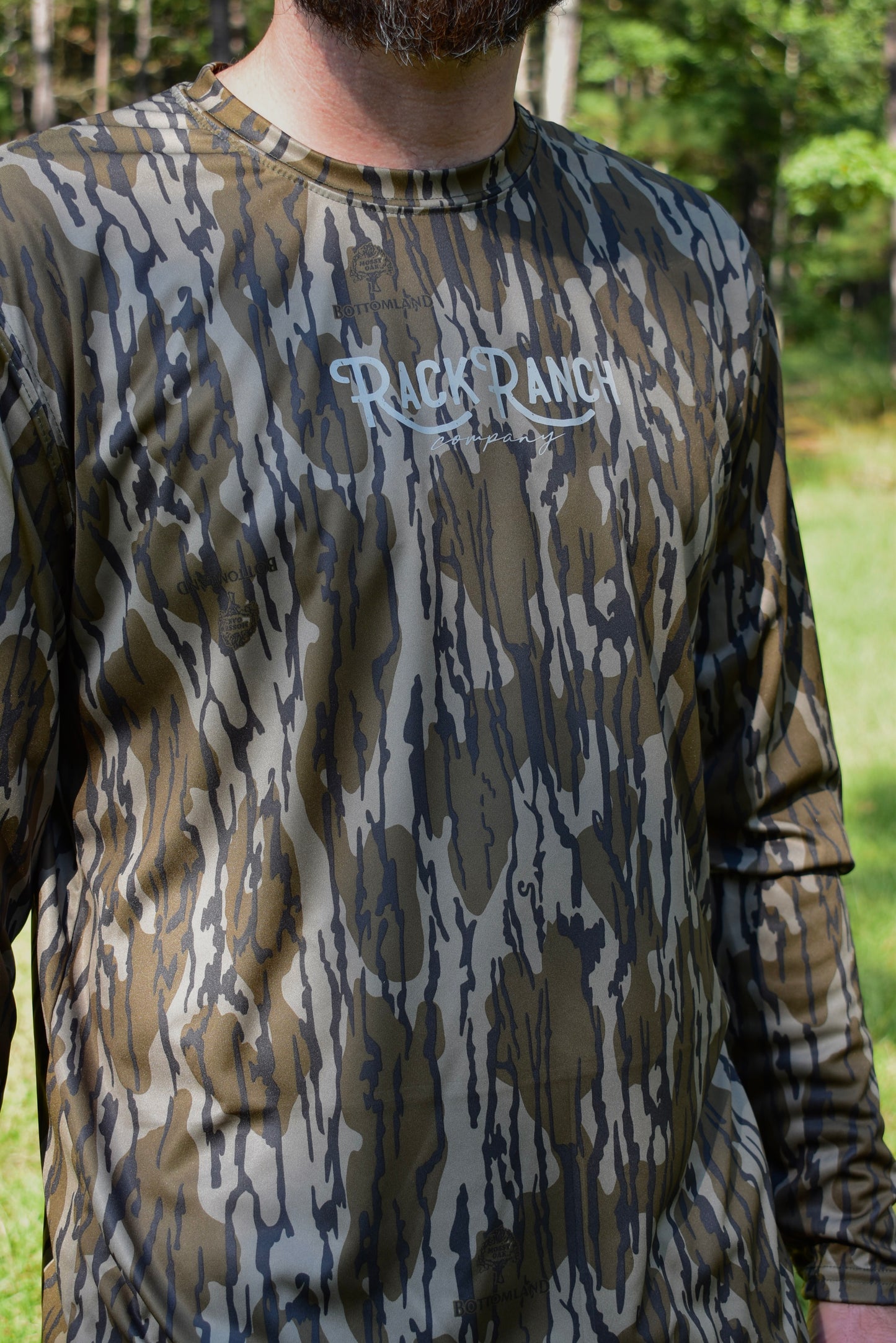 Swamp Buck Mossy Oak Bottomland lightweight long sleeve shirt