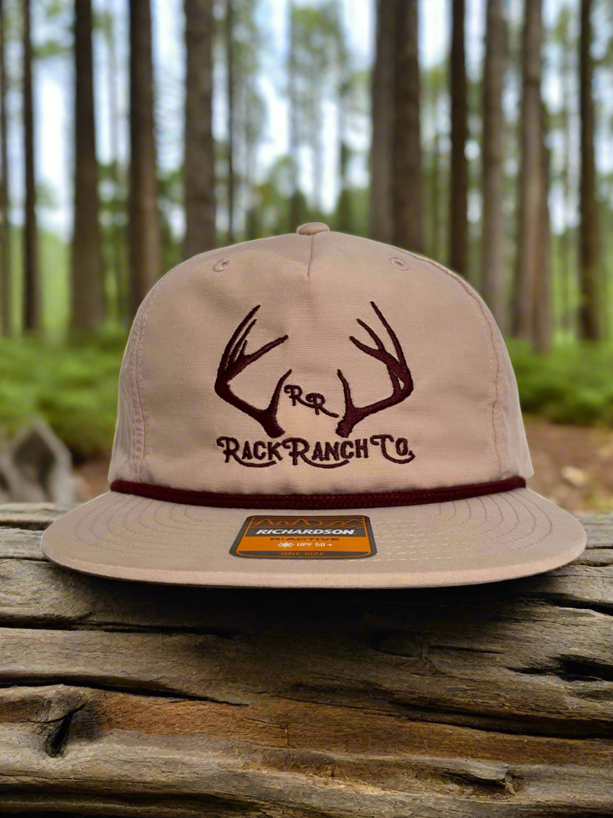 Rack Ranch Co Logo rope hat